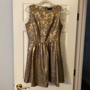Cynthia Rowley Metallic Dress
